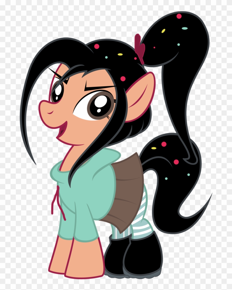 Heart Hair Clip - Vanellope Von Schweetz And Scootaloo - Png Download