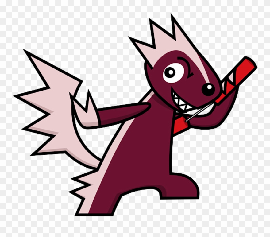 Skunk King - Cartoon Clipart