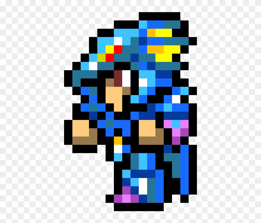 Kain - Final Fantasy 4 8 Bit Clipart
