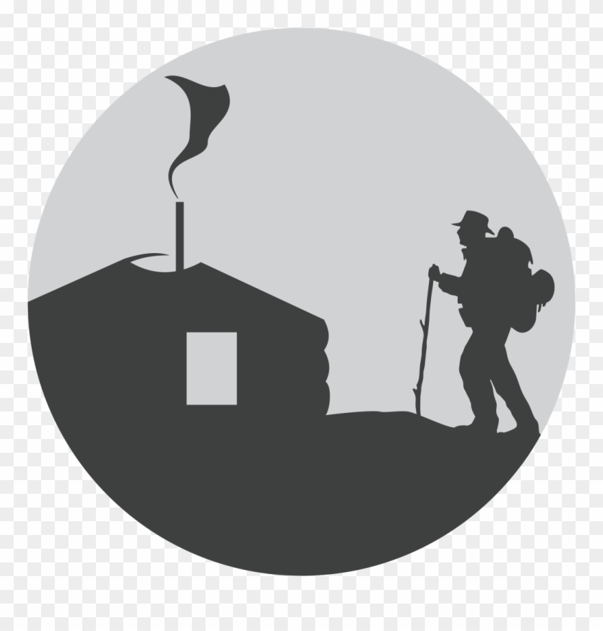 Home Stay - Silhouette Clipart