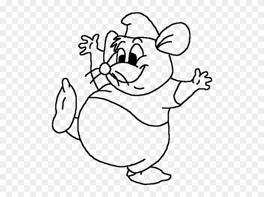 Mouse - Easy Drawing Of Disney Characters Clipart