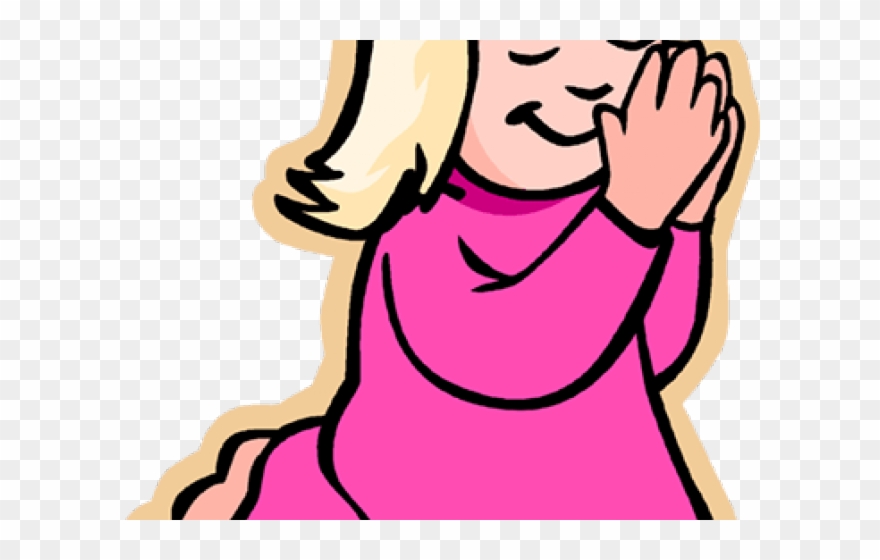 Saying Clipart Pink - Children Showing Respect - Png Download