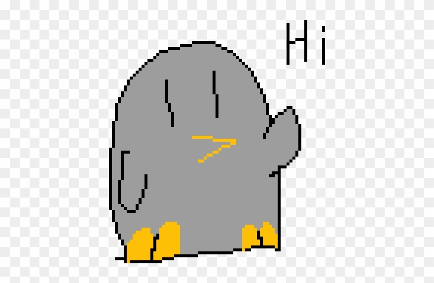Penguin Saying Hi - Pixel Art Tyrion Lannister Clipart
