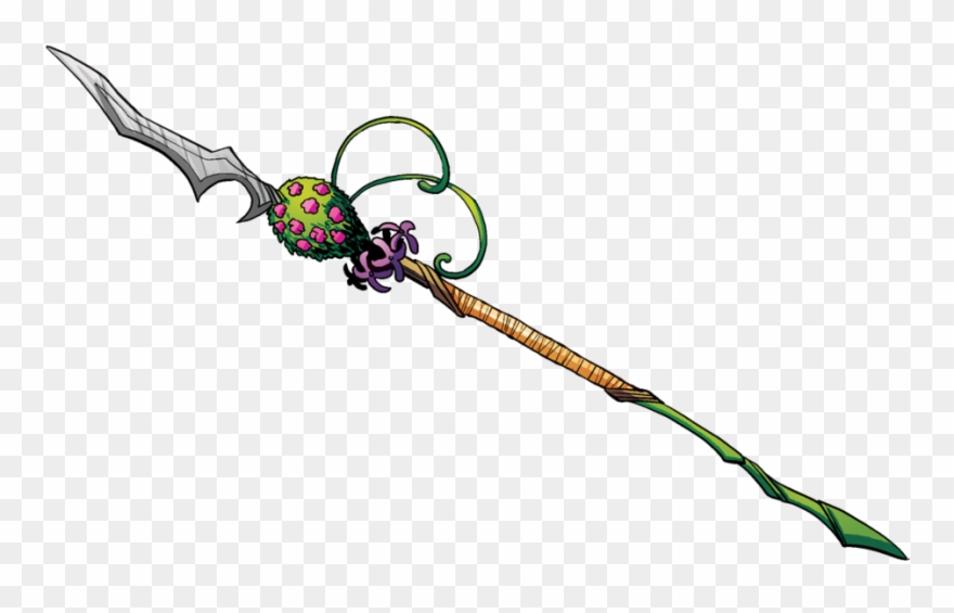 Lizalea Spear By Self-replica - Ranged Weapon Clipart