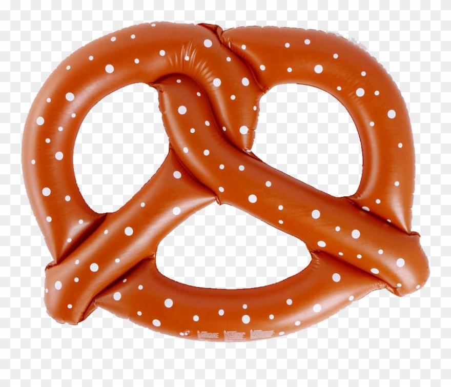 Inflatable Pretzel Pool Toy Clipart