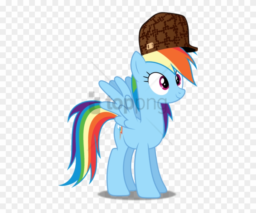 Free Png My Little Pony - Friendship Is Magic Rainbow Dash Clipart