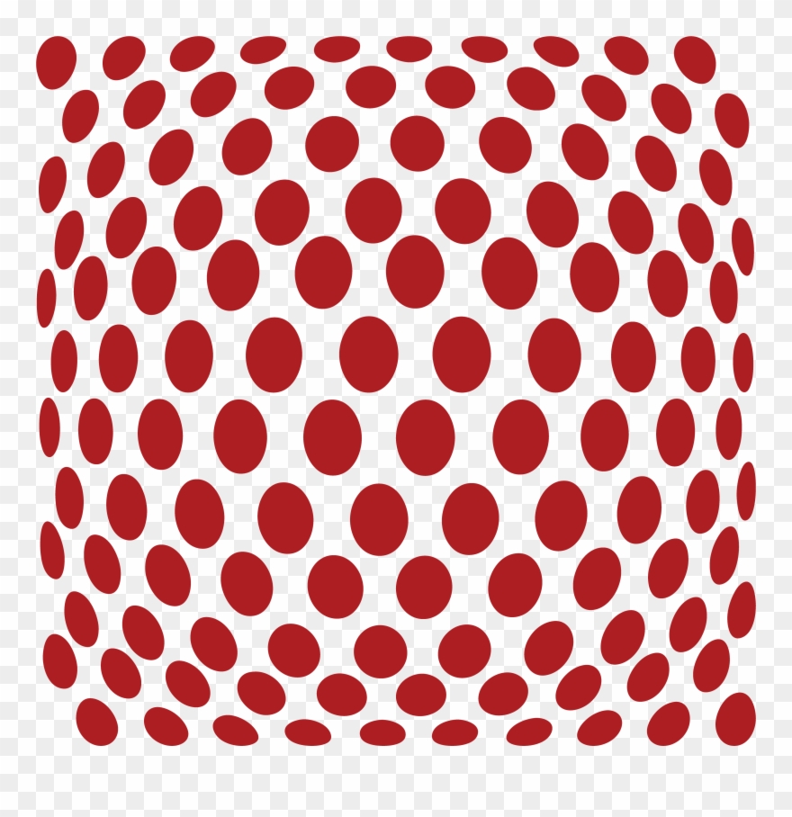 Red Polka Dots Png - Red Dot Transparent Png Clipart