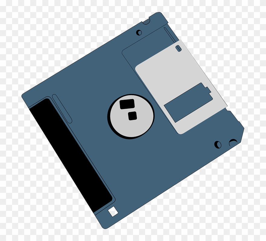 Clipart Of Floppy, Disks And Disk Storage - Gadget - Png Download