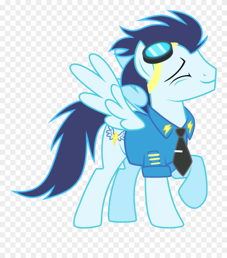 My Little Pony Soarin - Mlp Soarin X Applejack Clipart