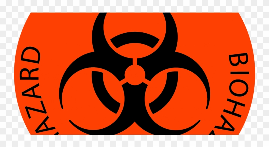 Biohazard Floor Mark - Biohazard Symbol Clipart