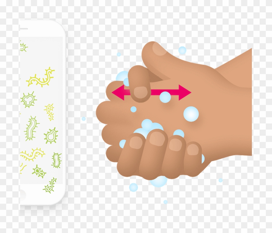 How Dirty Is Your Phone - Mobile Phone Clipart