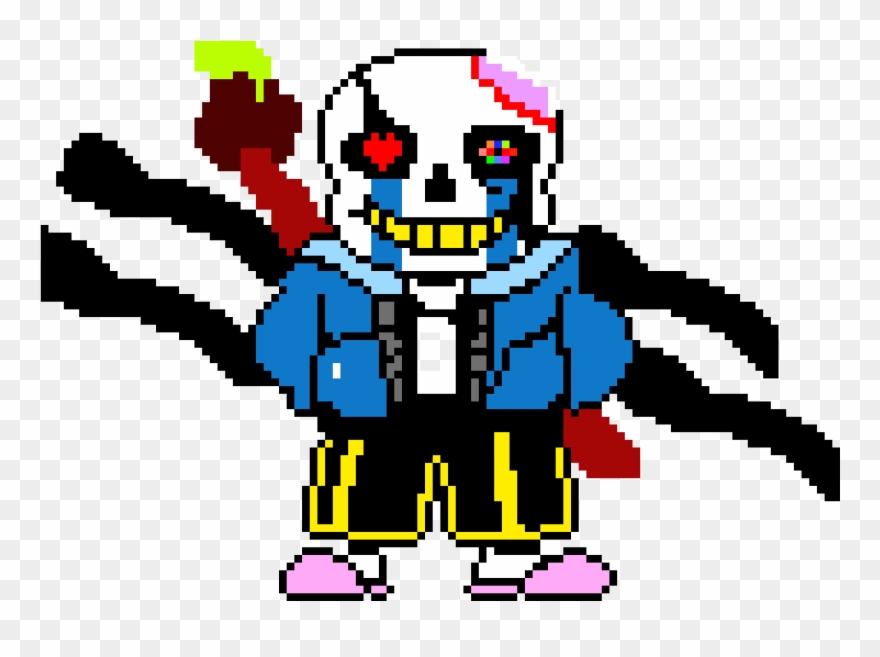 Ink Nightmare Horrier Underfell Undertale - Sans Bad Time Eye Clipart