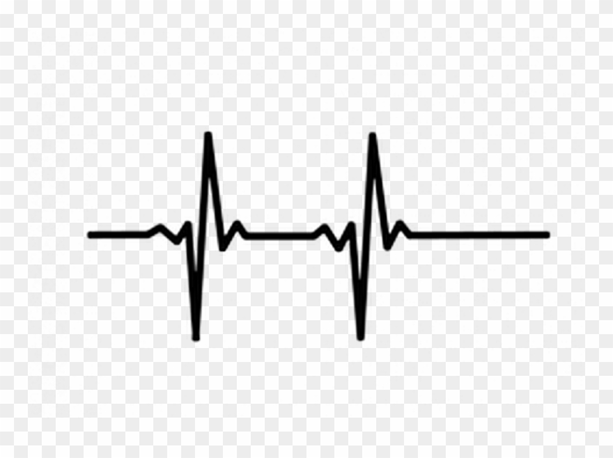 Png Edit Overlay Sticker - Heart Rate Line Clipart