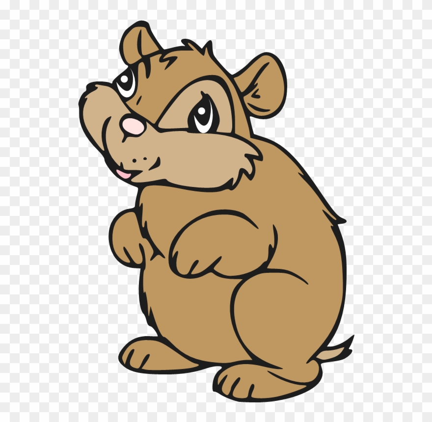 Hamster - Cartoon Clipart