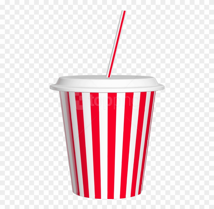 Free Png Download Drink Cup With Straw Clipart Png - Cartoon Transparent Straw