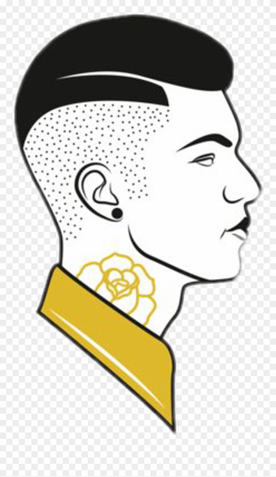 #haircut #rose - Sticker Barber Shop Clipart