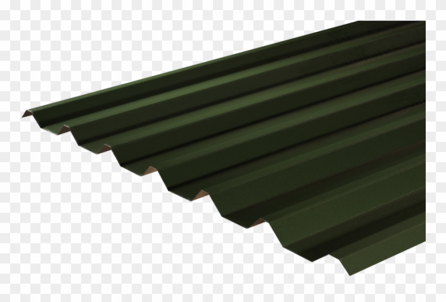 Transparent Roofing Pvc - Гофрированный Металл Черный Clipart