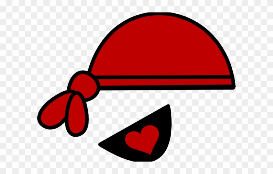 Pirates Clipart Eye Patch - Pirate Hat Clipart - Png Download