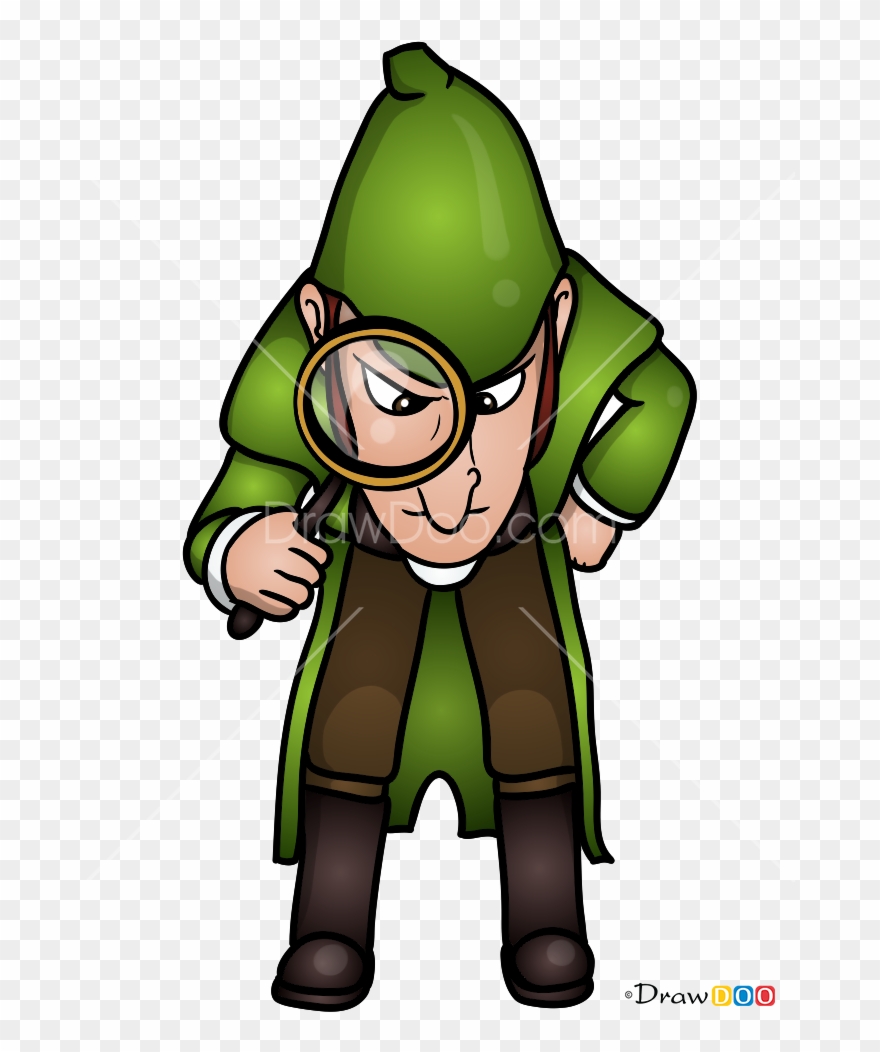 How To Draw Sherlock Gnomes, Sherlock Gnomes - Cartoon Clipart