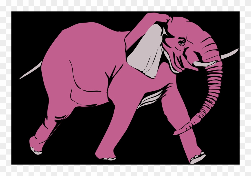 10 - Elephant Clip Art - Png Download