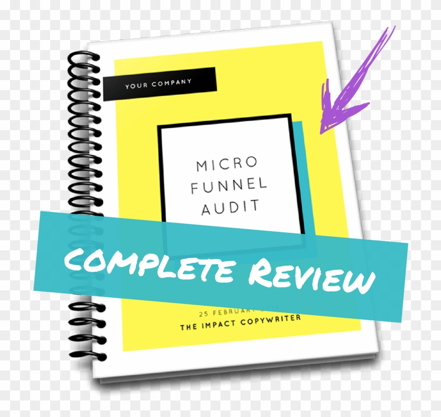 A Complete Review Of Your Micro Funnel Its Core Elements - Kitchen Tea Recipe Book Clipart
