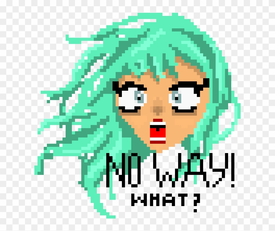 Pixel Art No Way What Clipart