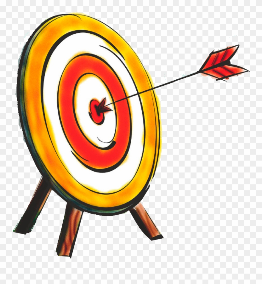 Summer Tennis - Target Arrow Clipart