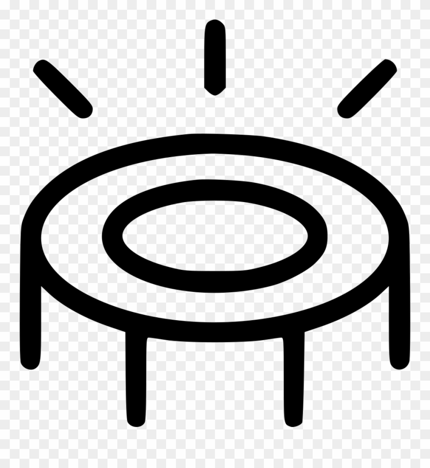 Trampoline Icon , Png Download - Trampoline Icon Clipart