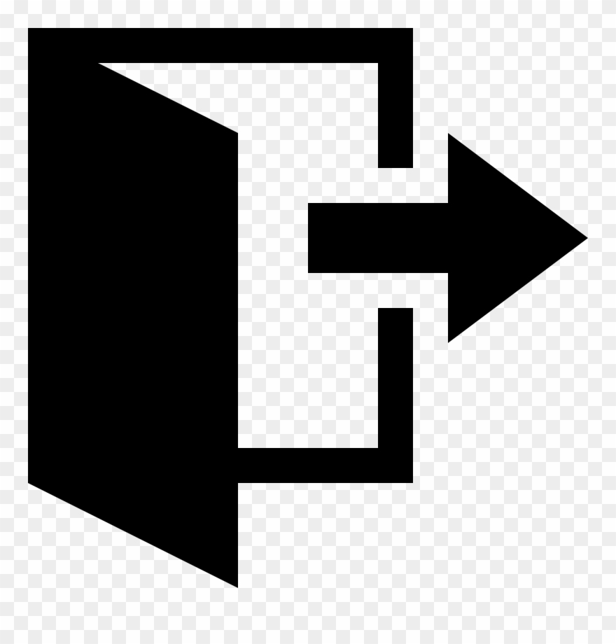 2000 X 2000 3 - Sign Out Icon Android Clipart