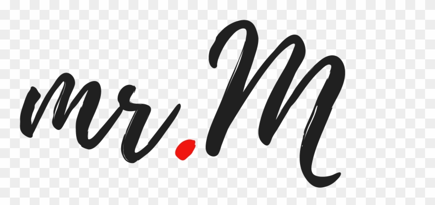 M By Marko Tadić - Thank You Ma Am Calligraphy Clipart