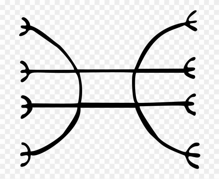 Icelandic Magical Stave Gapaldur - Rune Courage In Combat Clipart