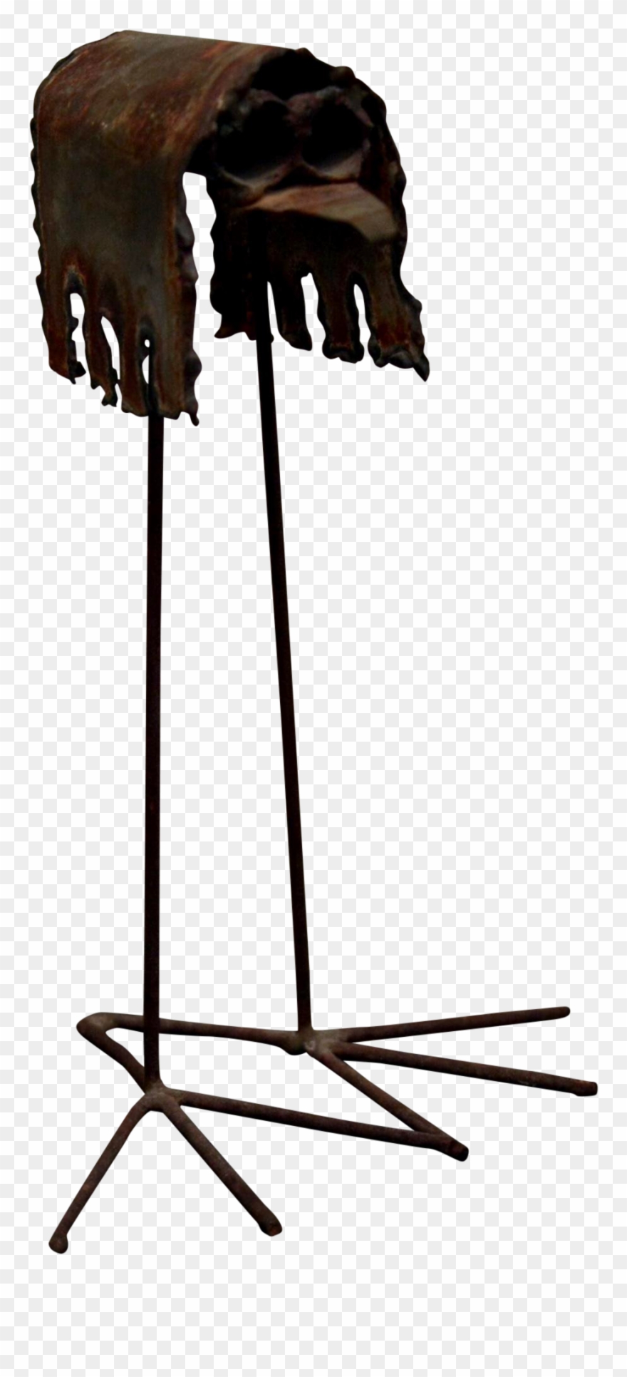 Brutalist Torch Cut Owl Sculpture On Chairish Clipart