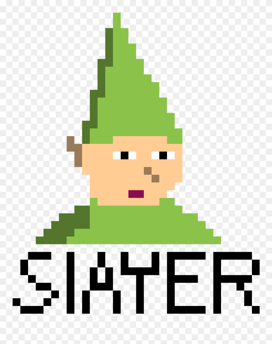 Gnome Kid - Wizard Pixel Art Clipart