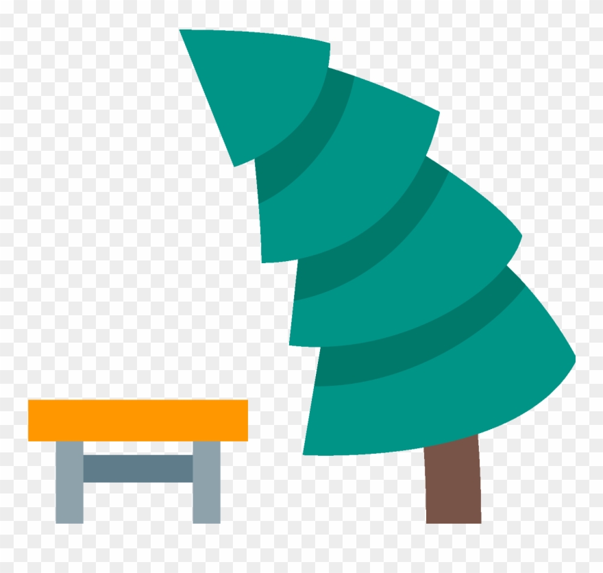 Bench And Tree Clipart