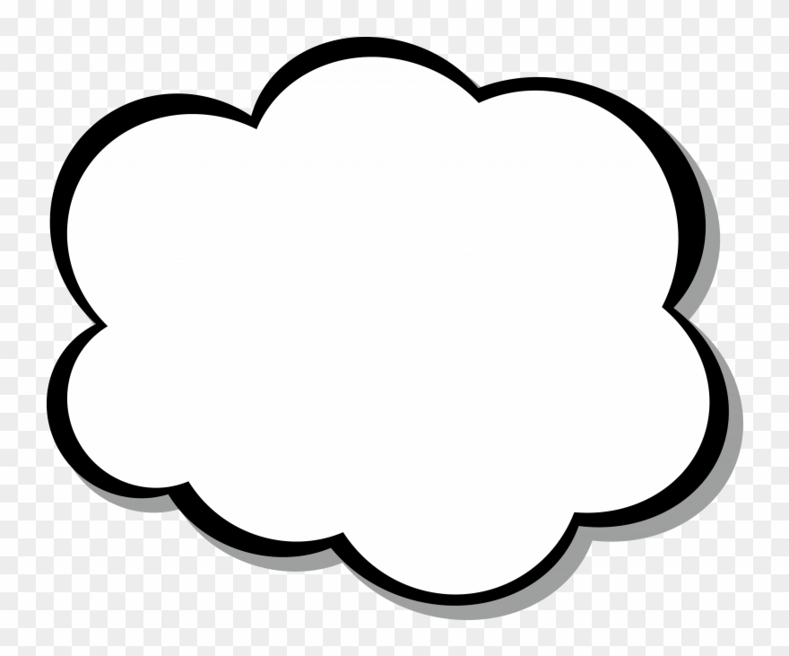 Download High Resolution Png - Gray Animated Cloud Clipart