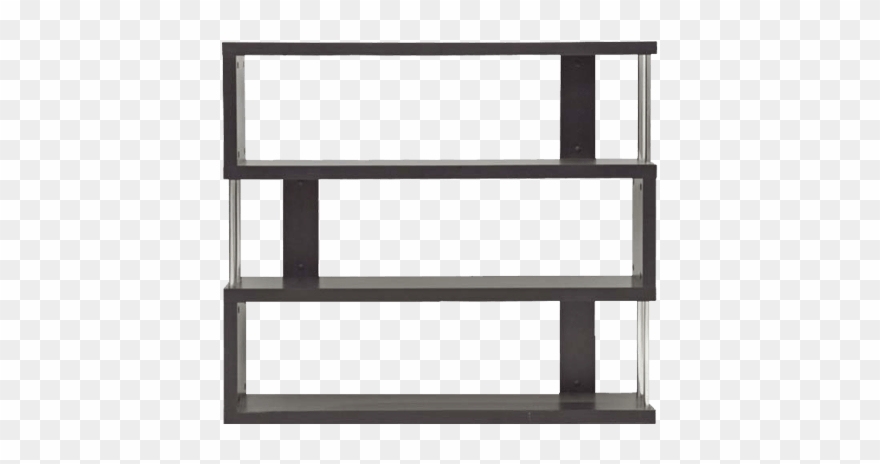 800 X 400 8 - 3 Tier Modern Bookcase Clipart