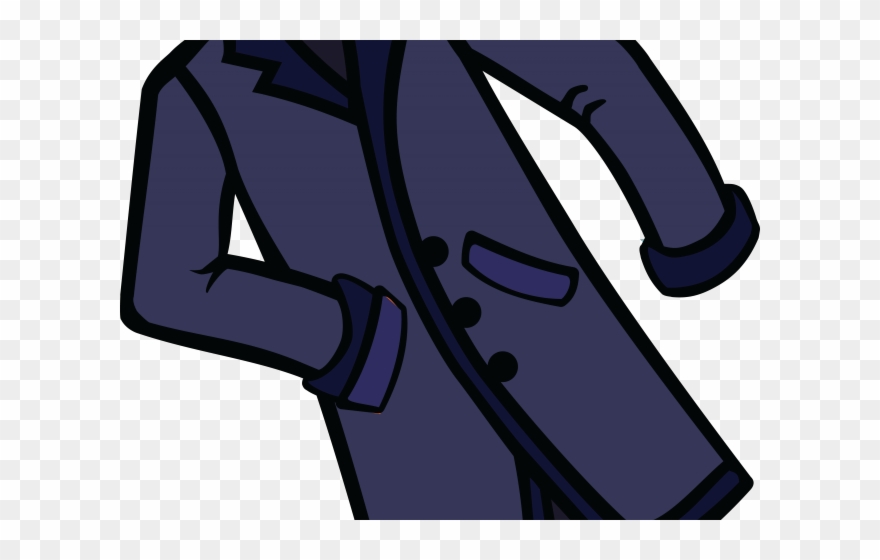 Jacket Clipart Formal Coat - Png Download
