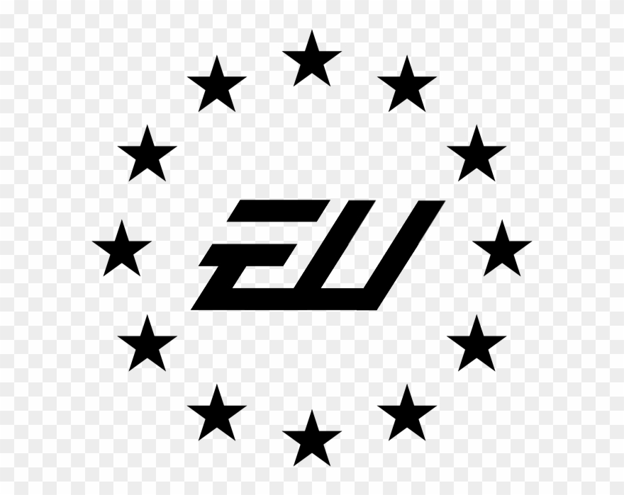 Two Evil Beings Combine Into One - European Union Stars Clipart