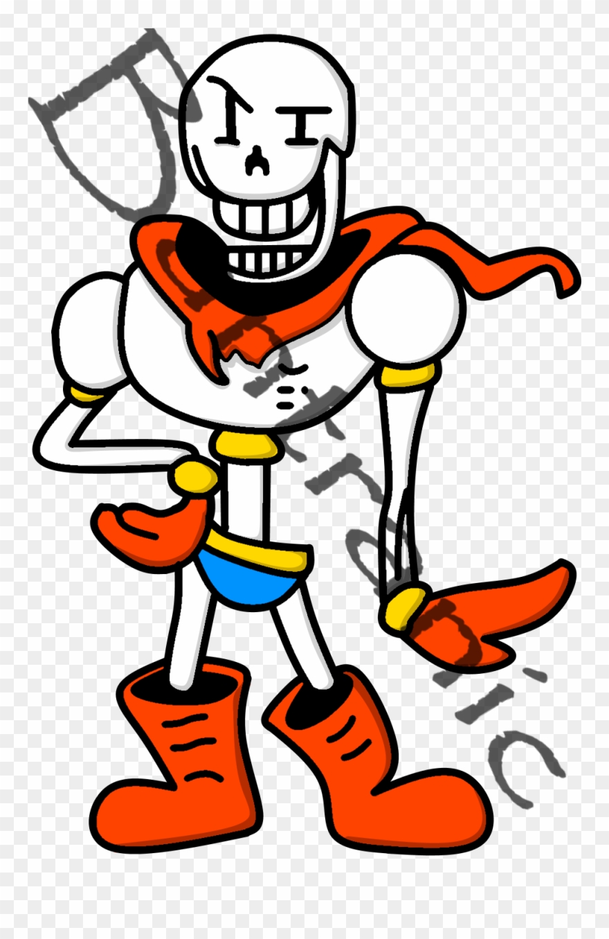 Vector Royalty Free Hd Sprite Recreation By Bantranic - Sans Papyrus Undertale Pixel Art Clipart