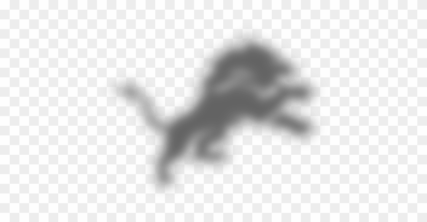 Detroit Lions - Cat Jumps Clipart