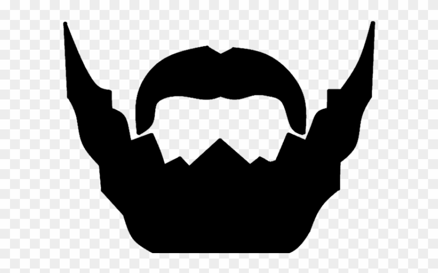 Beard Clipart Lumberjack Beard - Great Beard Comes Great Responsibility - Png Download