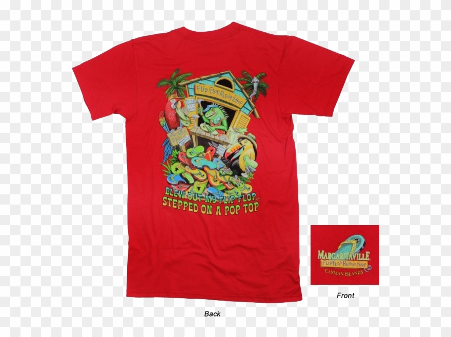 Flip Flop Repair Shop Shirt Margaritaville Caribbean - Margaritaville T Shirt Designs Clipart