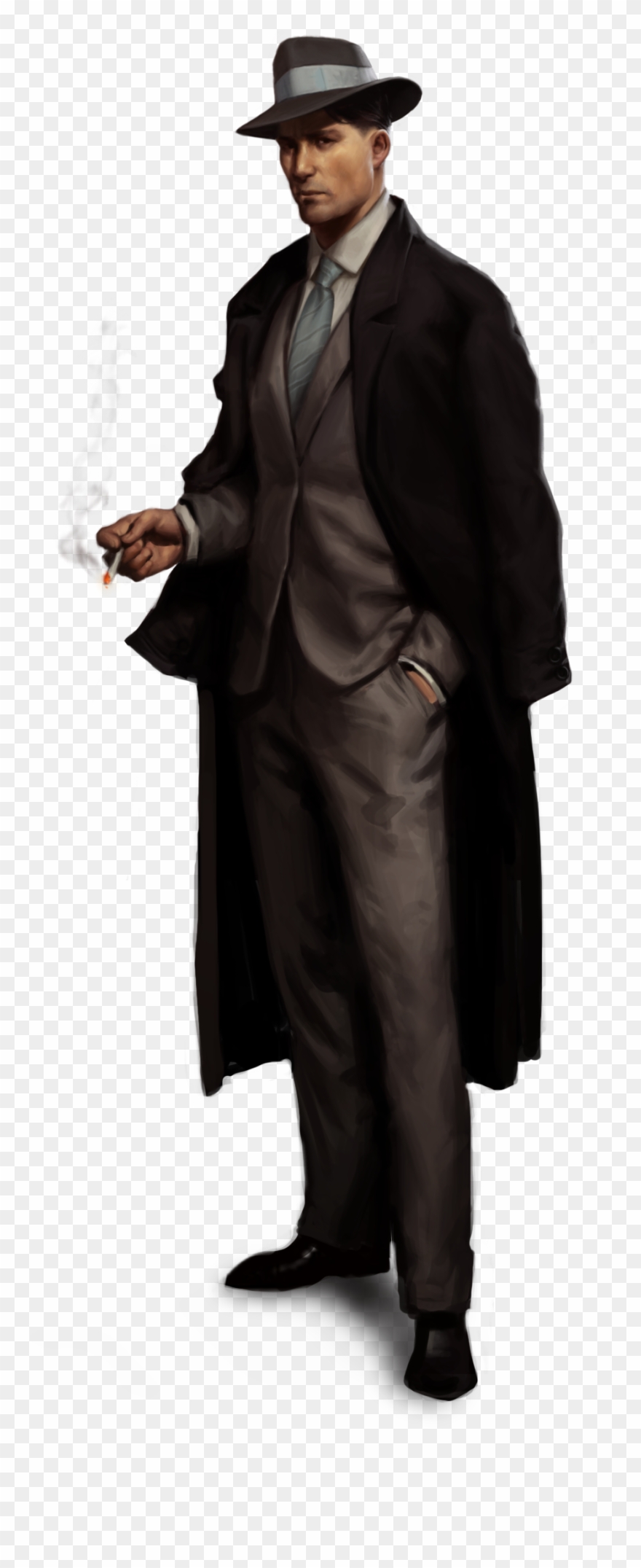 Gangster Png - Zoot Suit Black Clipart