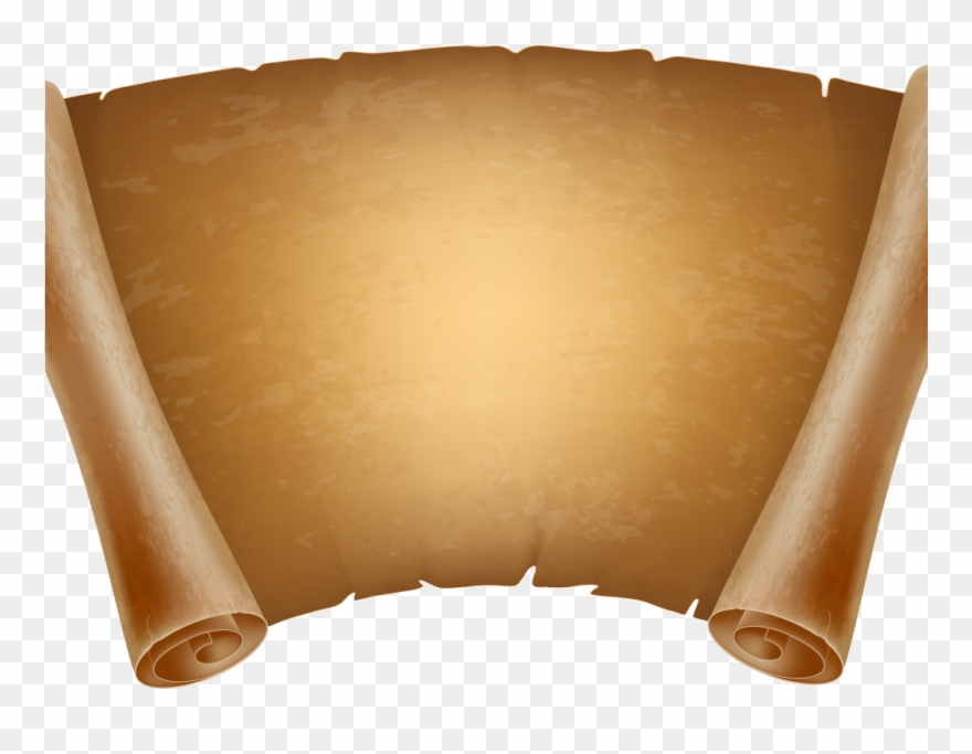 Ancient Scrolls Transparent Background Clipart