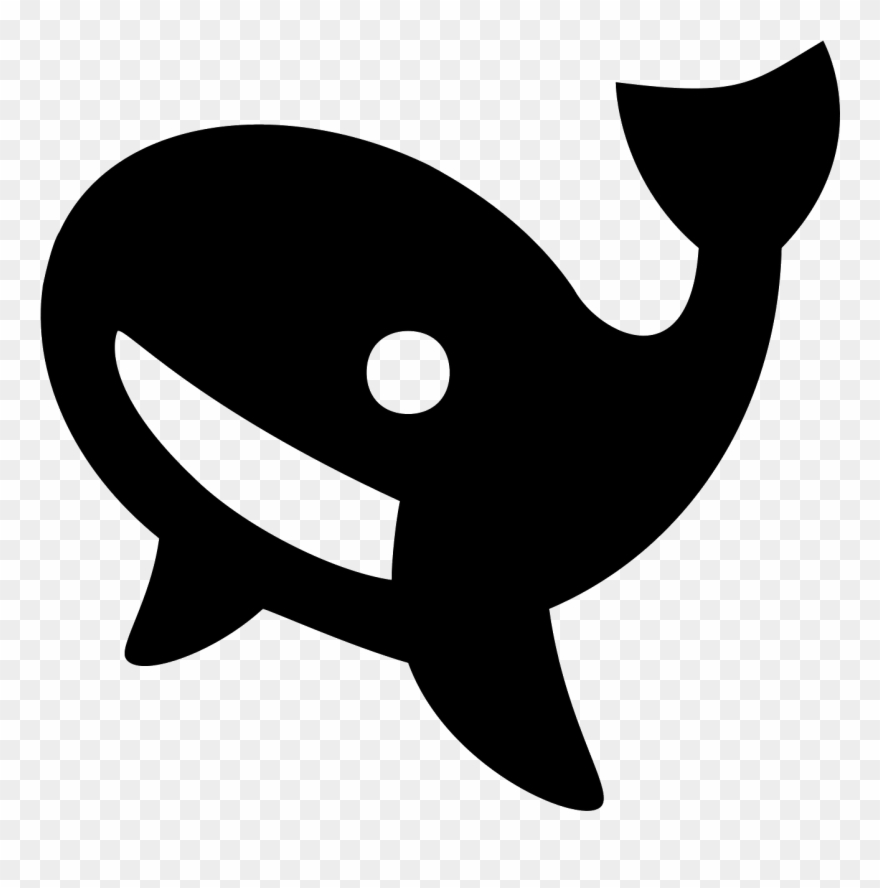 Clipart Whale Ballena - Whale Icon - Png Download