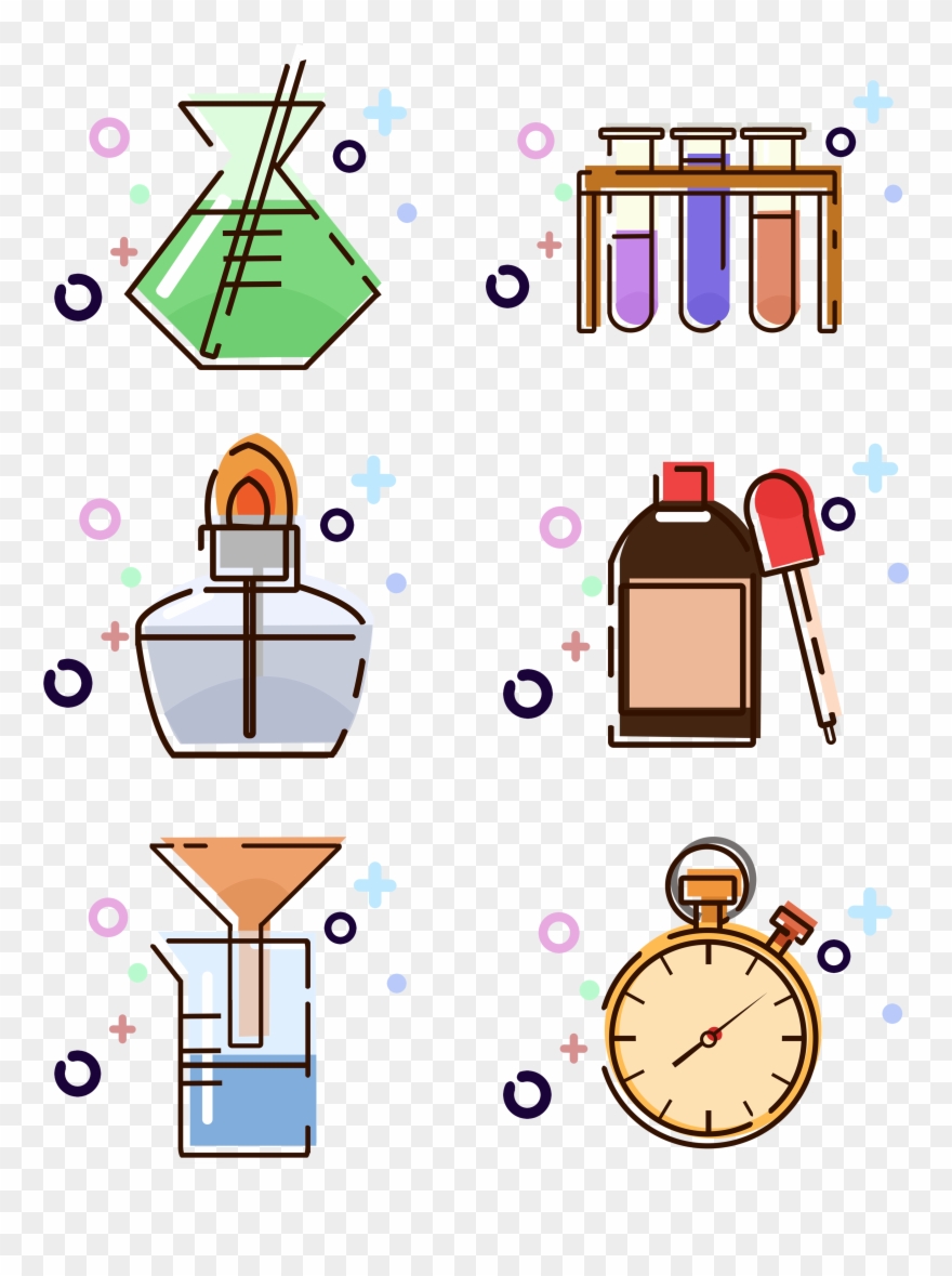 Mbe School Supplies Chemistry Experiment Cartoon Png - อุปกรณ์ ทาง วิทยาศาสตร์ การ์ตูน Clipart
