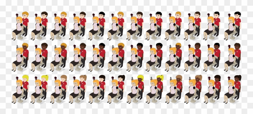 Hairstyler - Team Clipart
