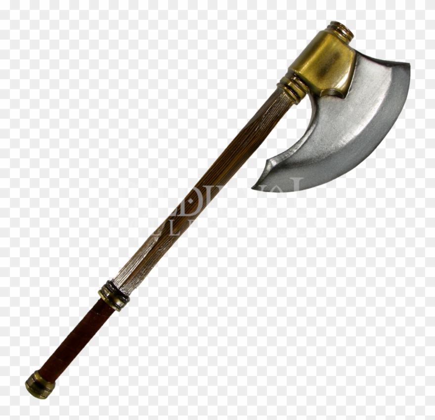 Download Free Png Battle Transparent Background - Real Medieval Battle Axe Clipart