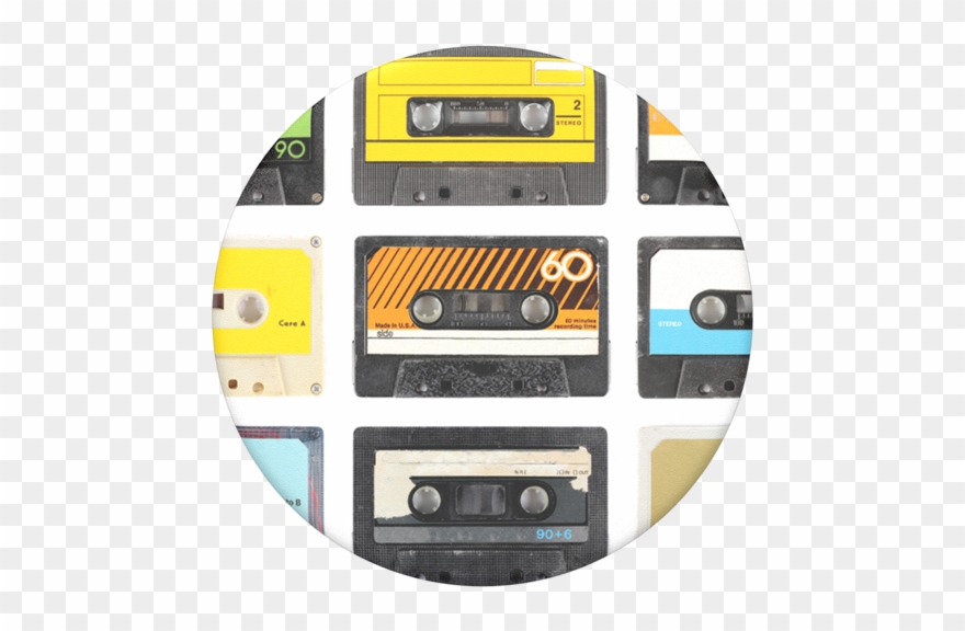 Cassette Popsocket Clipart