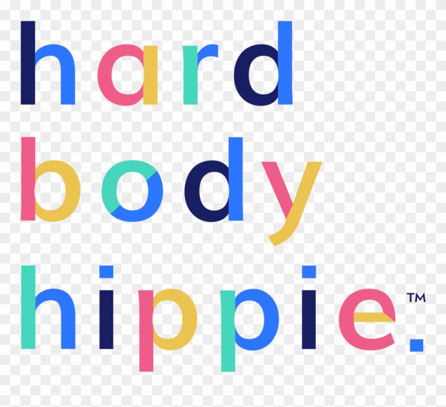 Hardbody Hippie Inner Hippie Lifestyle Apparel Leisure - Graphic Design Clipart